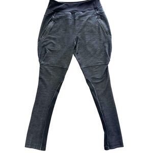 Lululemon | Black Heathered Grey High Rise Riding / Dressage Pants